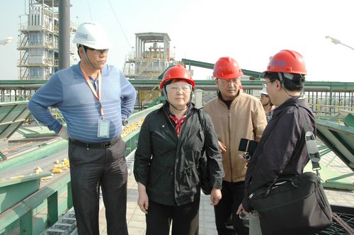 商務(wù)部領(lǐng)導來公司調(diào)研