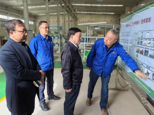 敦煌種業(yè)黨委書(shū)記、董事長(zhǎng)劉興斌等到奧凱種機(jī)、慶和農(nóng)業(yè)公司洽談交流