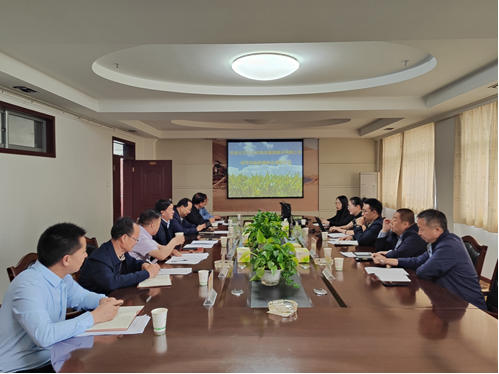 大北農(nóng)集團調(diào)研組赴敦煌種業(yè)調(diào)研交流